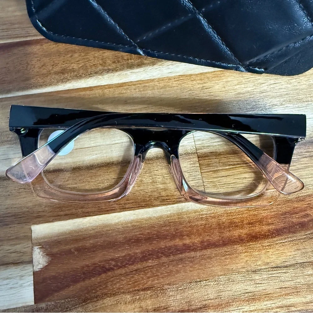 Stylish Black and Pink Women's Glasses